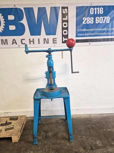 Used EDWARDS No. 4 FLYPRESS ON STAND