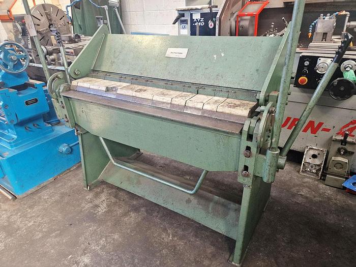Used BUXTON 50" x 14 G BOX & PAN FOLDER