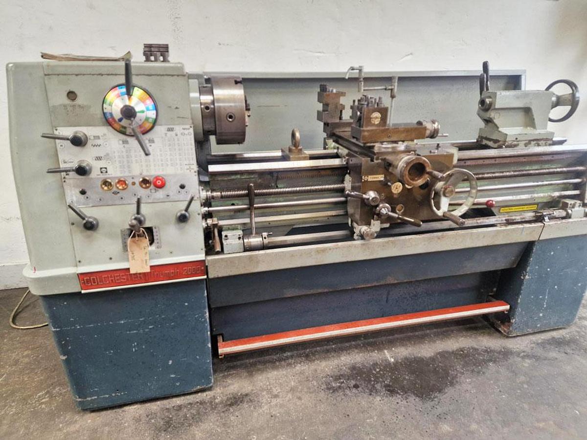 Used COLCHESTER COLCHESTER TRIUMPH 2000 15" x 50" GAP BED CENTRE LATHE