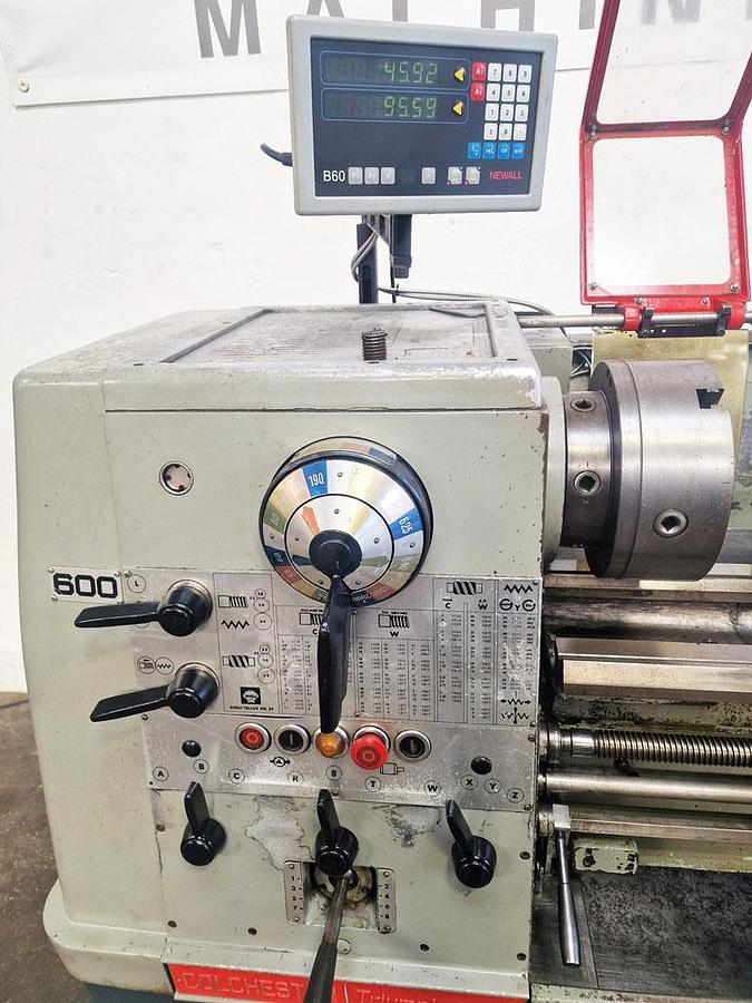 Used COLCHESTER TRIUMPH 2000 15" x 30" GAP BED CENTRE LATHE