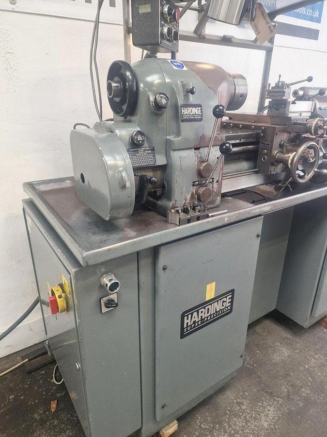 Used HARDINGE  HLVH SUPER PRECISION TOOLROOM LATHE