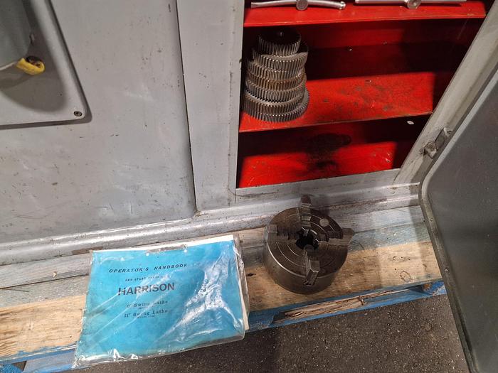 Used HARRISON L5 12" x 24" GAP BED CENTRE LATHE
