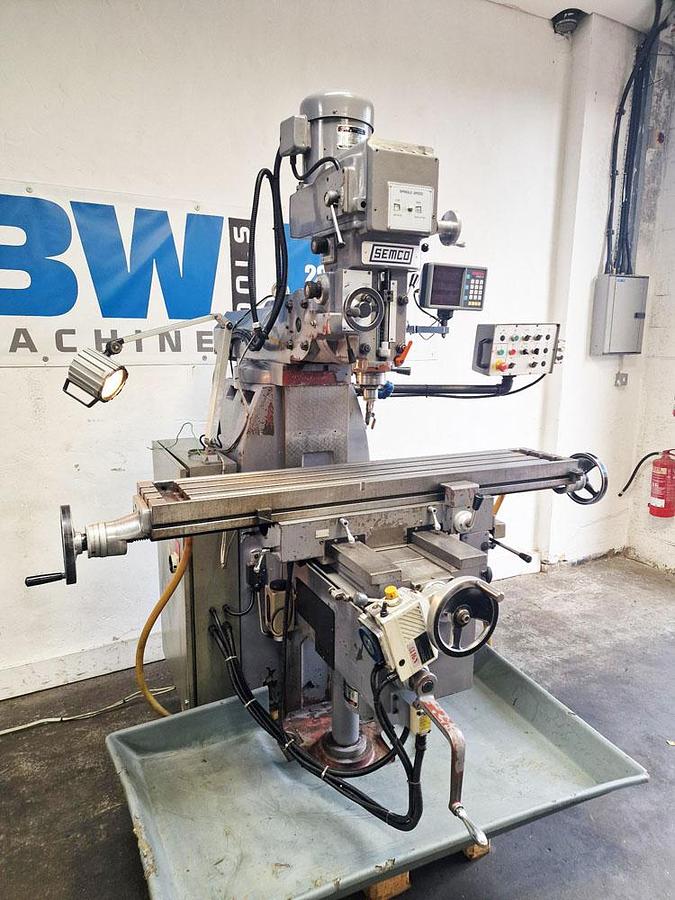 Used 2000 SEMCO LC20 VSG TURRET MILL