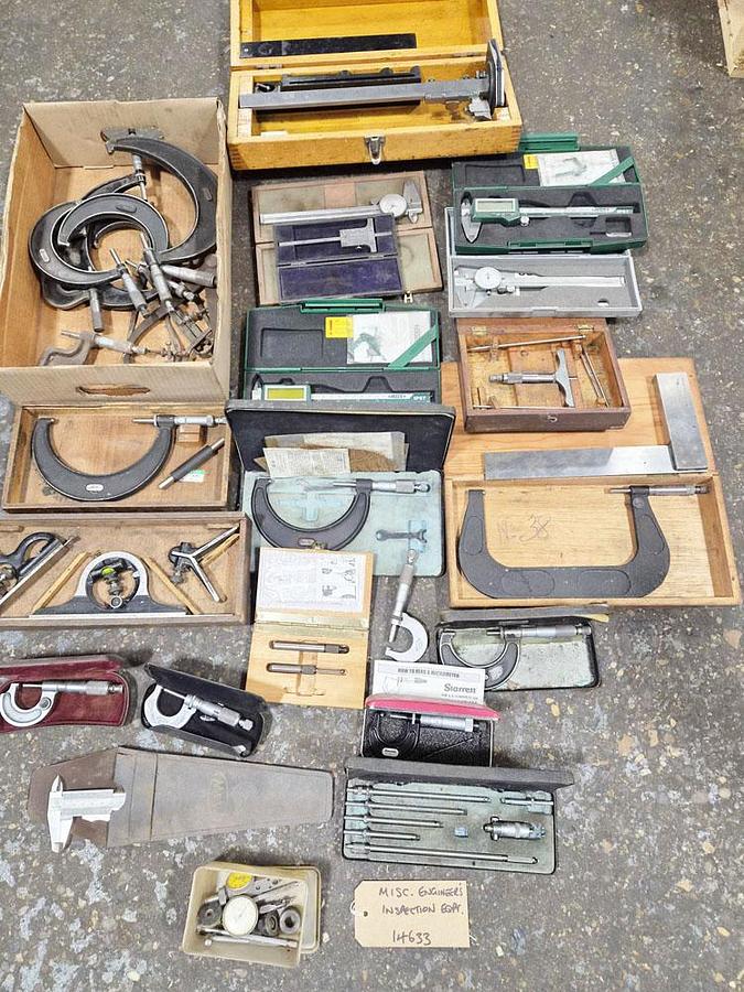 Used UNKNOWN MISCELLANEOUS ENGINEERS INSPECTION EQUIPMENT