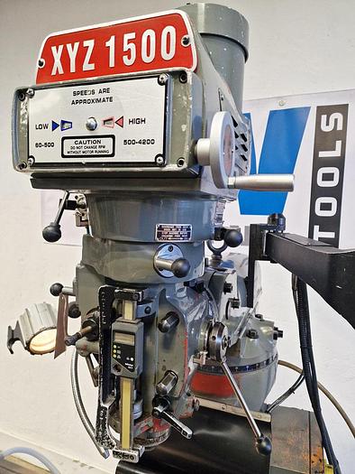 Used 2002 XYZ 1500 TURRET MILL