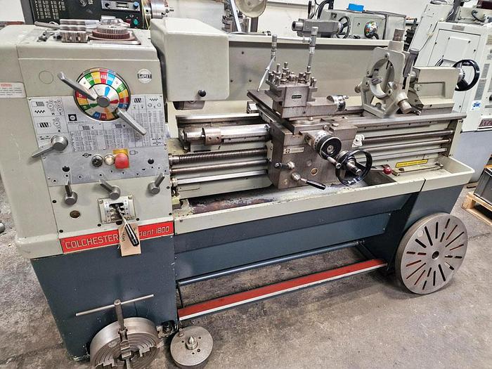 Used COLCHESTER STUDENT 1800 13" x 40" GAP BED CENTRE LATHE