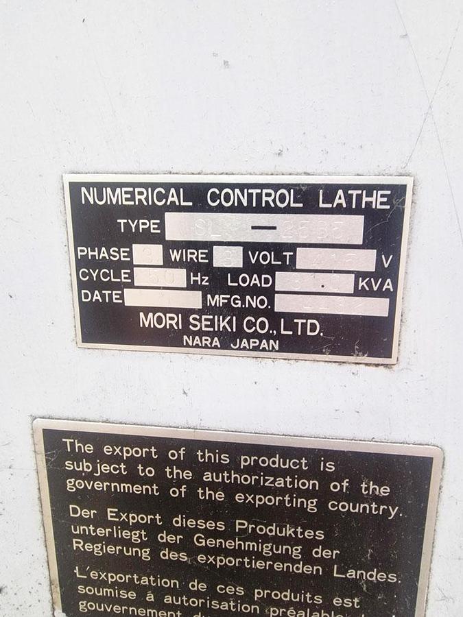 Used MORI SEIKI SL25 CNC LATHE