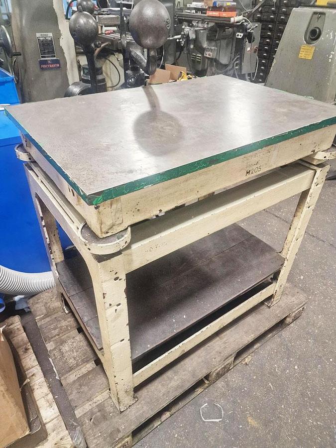 Used CROWN  INSPECTION SURFACE TABLE