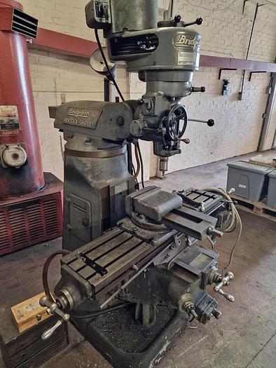 Used BRIDGEPORT BRJ TURRET MILL