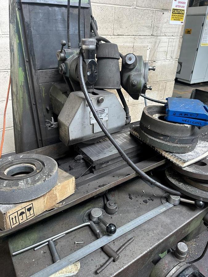 Used JAKOBSEN SJ12 HYDRAULIC SURFACE GRINDER