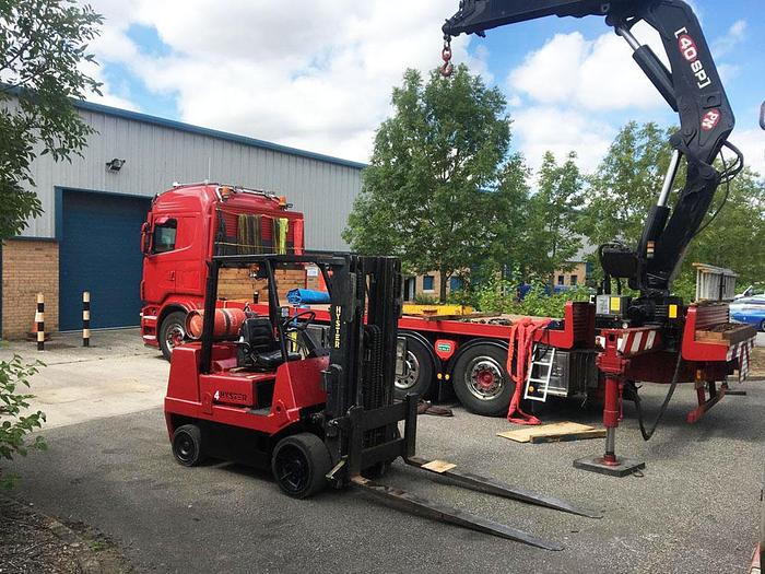 Used CRANE LORRY DELIVERY Machine Tool Moving