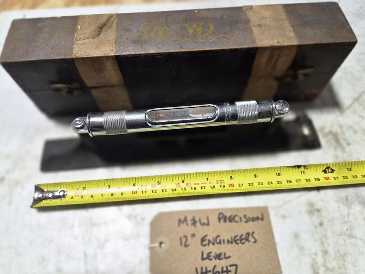 Used MOORE & WRIGHT  PRECISION ENGINEERS LEVEL