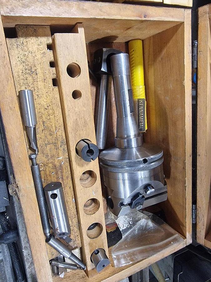 Used LENZ LPA-S No. 2 AUTOMATIC BORING & FACING HEAD