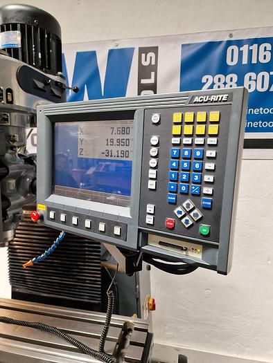 Used BRIDGEPORT BRJ CNC TURRET MILL