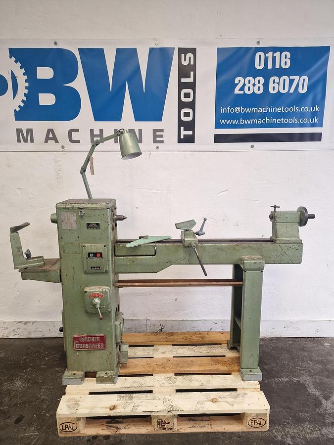 Used WADKIN BURSGREEN BZL WOODTURNING LATHE