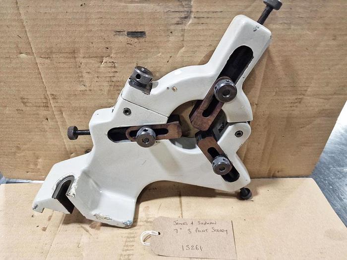 Used JONES & SHIPMAN 7” 3 POINT STEADY