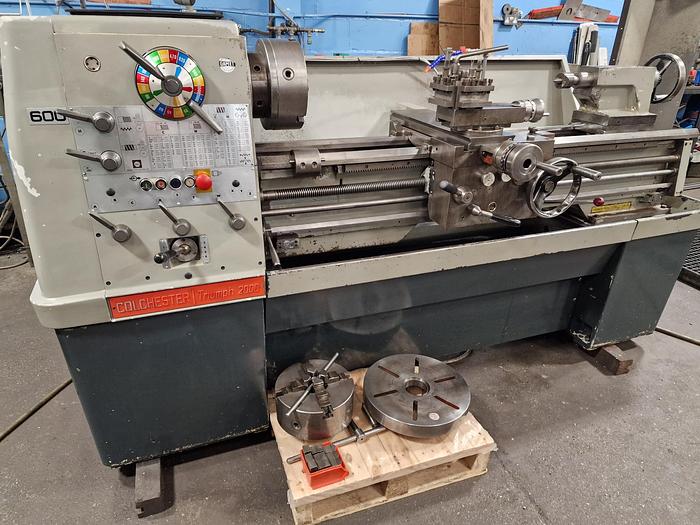 Used COLCHESTER COLCHESTER TRIUMPH 2000 15" x 50" GAP BED CENTRE LATHE
