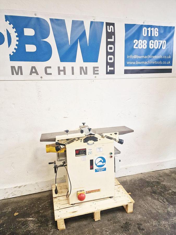 Used AXMINSTER 10" PLANER THICKNESSER Model AW106PT