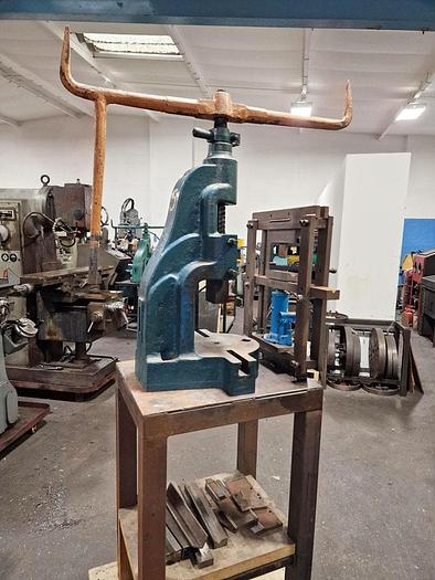 Used SWEENEY & BLOCKSEDGE FLYPRESS and HOMEMADE BRAKE PRESS