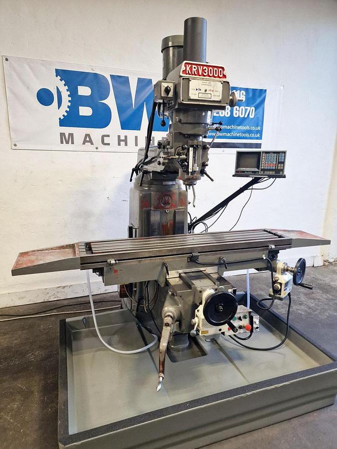 Used XYZ KRV3000 SLV TURRET MILL