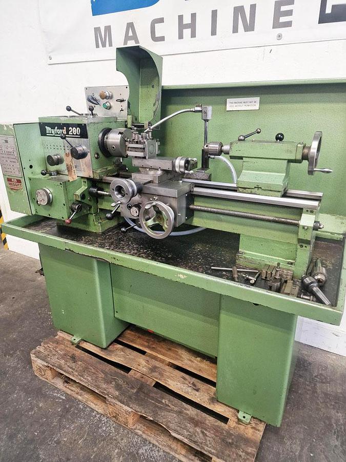 Used MYFORD MYFORD 280 x 600 STRAIGHT BED CENTRE LATHE