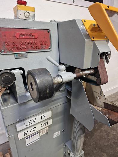 Used MORRISFLEX ABRASIVE BELT GRINDER Model M706