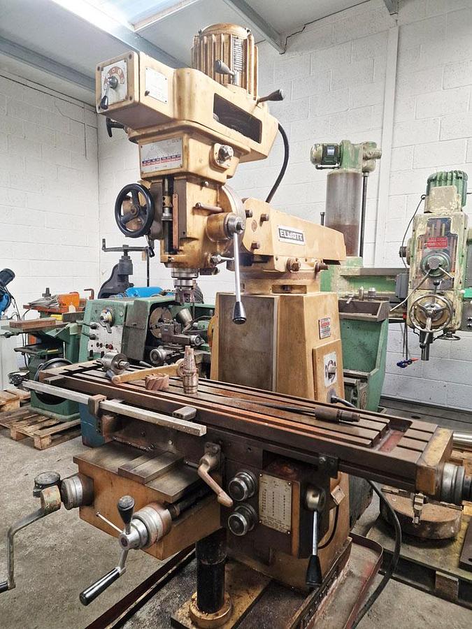 Used ELLIOTT MILMOR TURRET MILL
