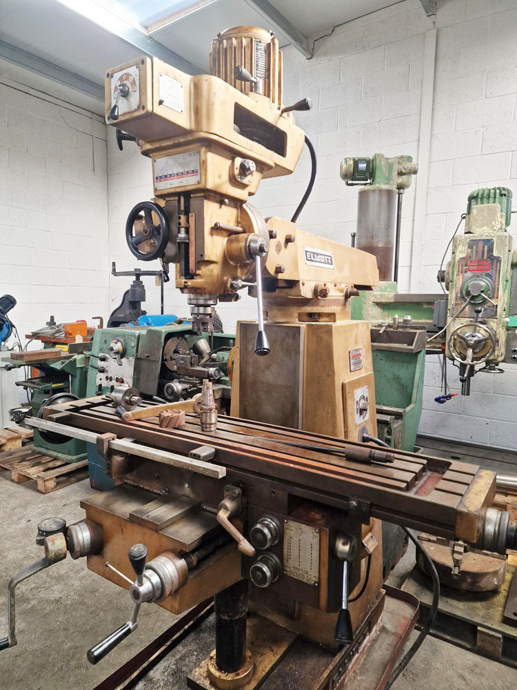 Used ELLIOTT MILMOR TURRET MILL