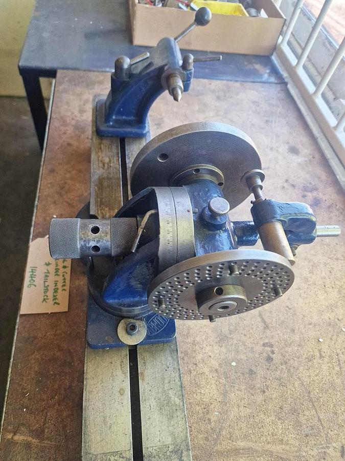 Used ABWOOD TOOL & CUTTER GRINDER INDEXER & TAILSTOCK