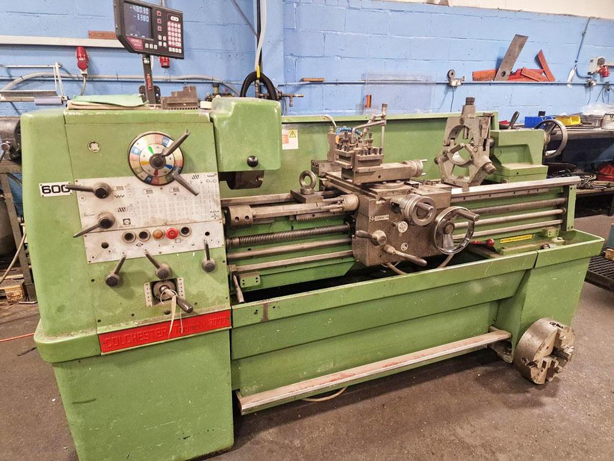 Used COLCHESTER COLCHESTER TRIUMPH 2000 15" x 50" GAP BED CENTRE LATHE