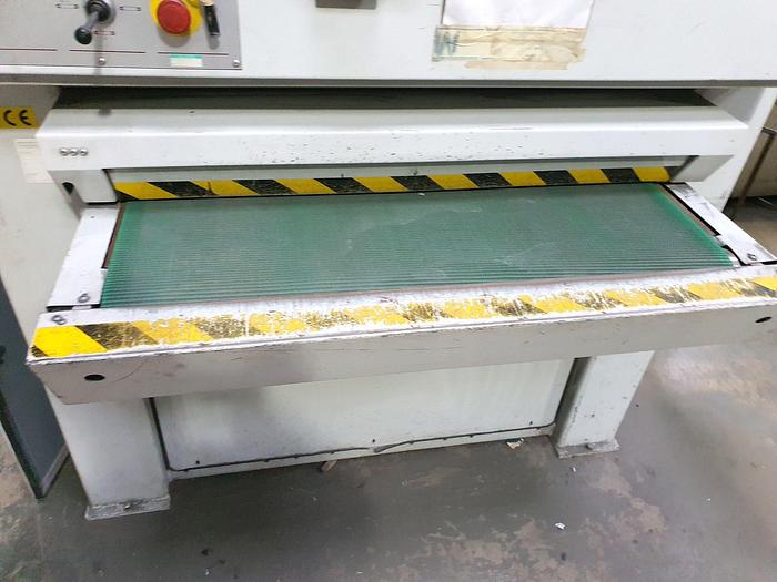 Used 1998 GRINDINGMASTER 2000 TYPE GR 2100-90 THROUGH FEED BELT SANDER