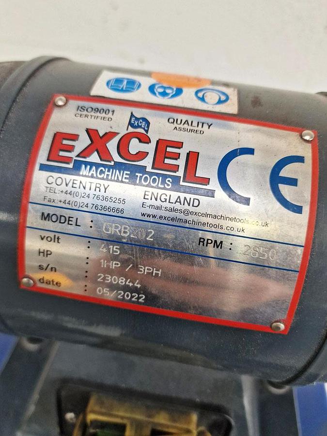 Used EXCEL DOUBLE ENDED GRINDER