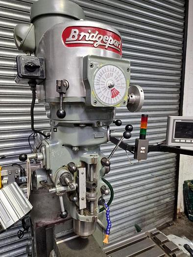 Used BRIDGEPORT BR2J2 TURRET MILL