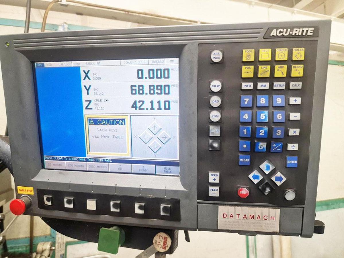 Used 2001 LILIAN 5VH CNC / MANUAL TURRET MILL