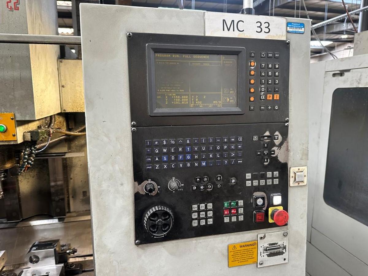 Used BRIDGEPORT VMC 600 VERTICAL MACHINING CENTRE