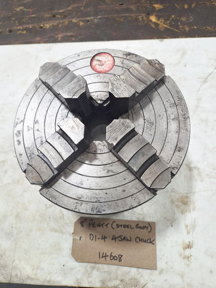 Used PRATT (Steel Body) 4 JAW CHUCK