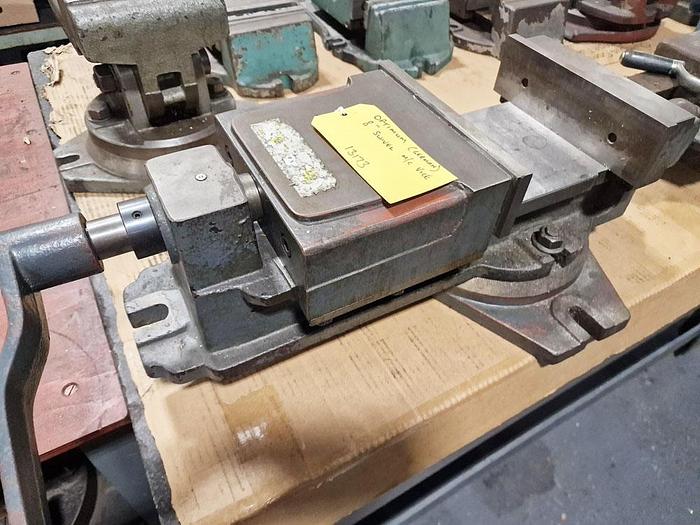 Used OPTIMUM 8" SWIVEL MACHINE VICE