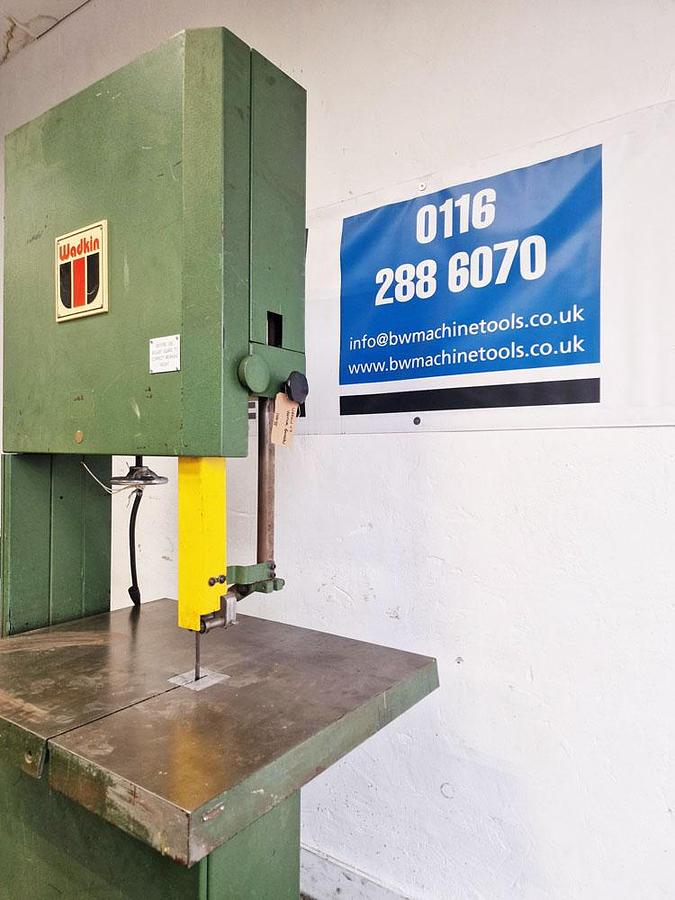 Used WADKIN C7 VERTICAL BANDSAW