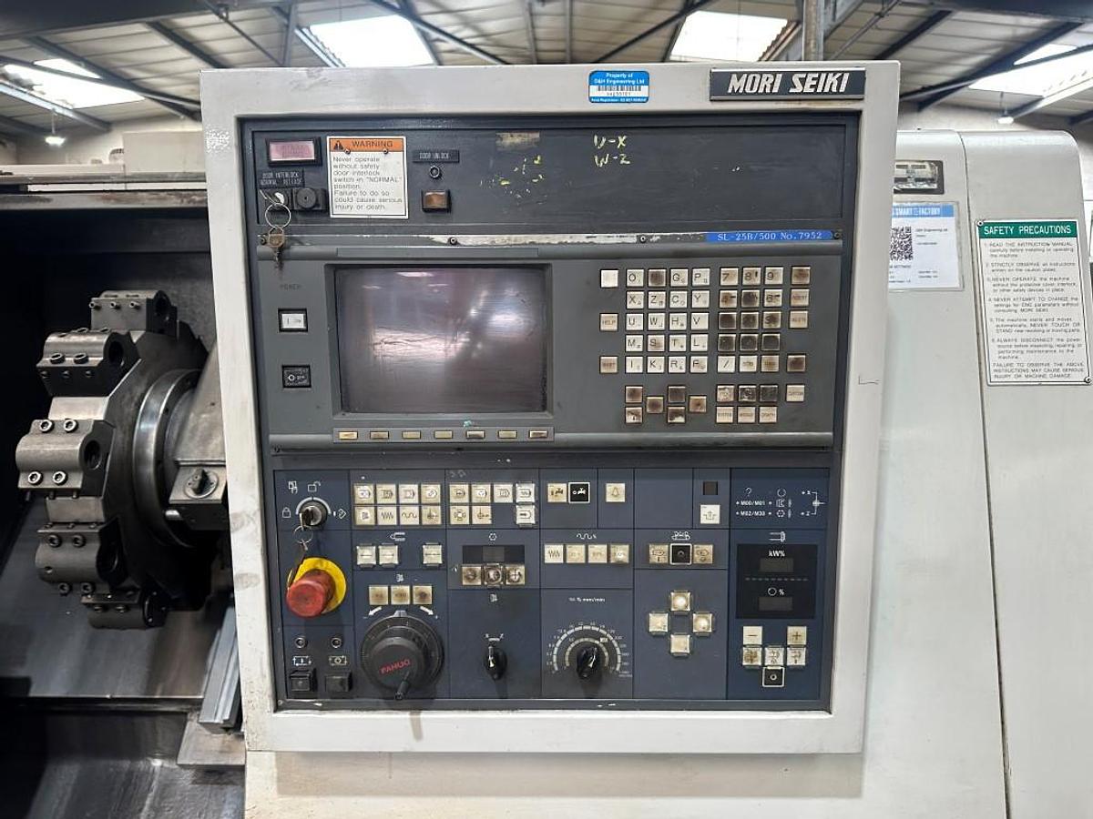 Used MORI SEIKI  SL25B5 CNC LATHE