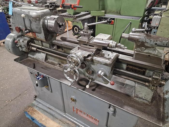 Used HARRISON L5 12" x 24" GAP BED CENTRE LATHE
