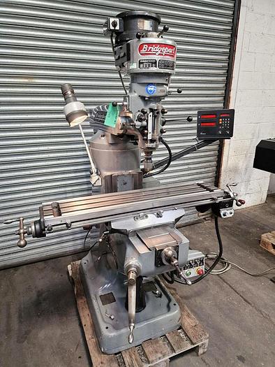 Used BRIDGEPORT BRJ TURRET MILL