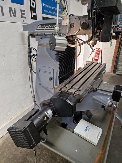 Used BRIDGEPORT BRJ CNC TURRET MILL