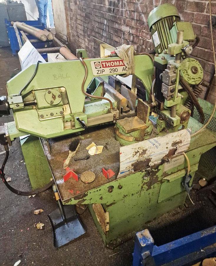 Used THOMAS ZIP 290  AUTOMATIC HORIZONTAL BANDSAW