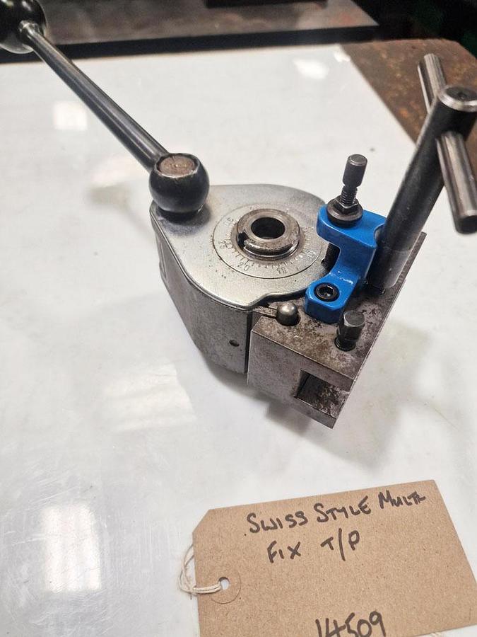 Used SWISS STYLE MULTIFIX LATHE TOOLPOST