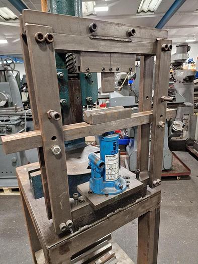 Used SWEENEY & BLOCKSEDGE FLYPRESS and HOMEMADE BRAKE PRESS