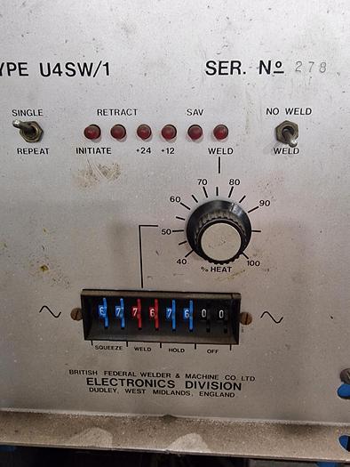 Used BRITISH FEDERAL SPOT WELDER