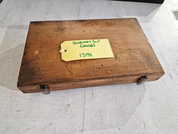 Used COVENTRY GAUGE LTD INSPECTION SLIP GAUGES