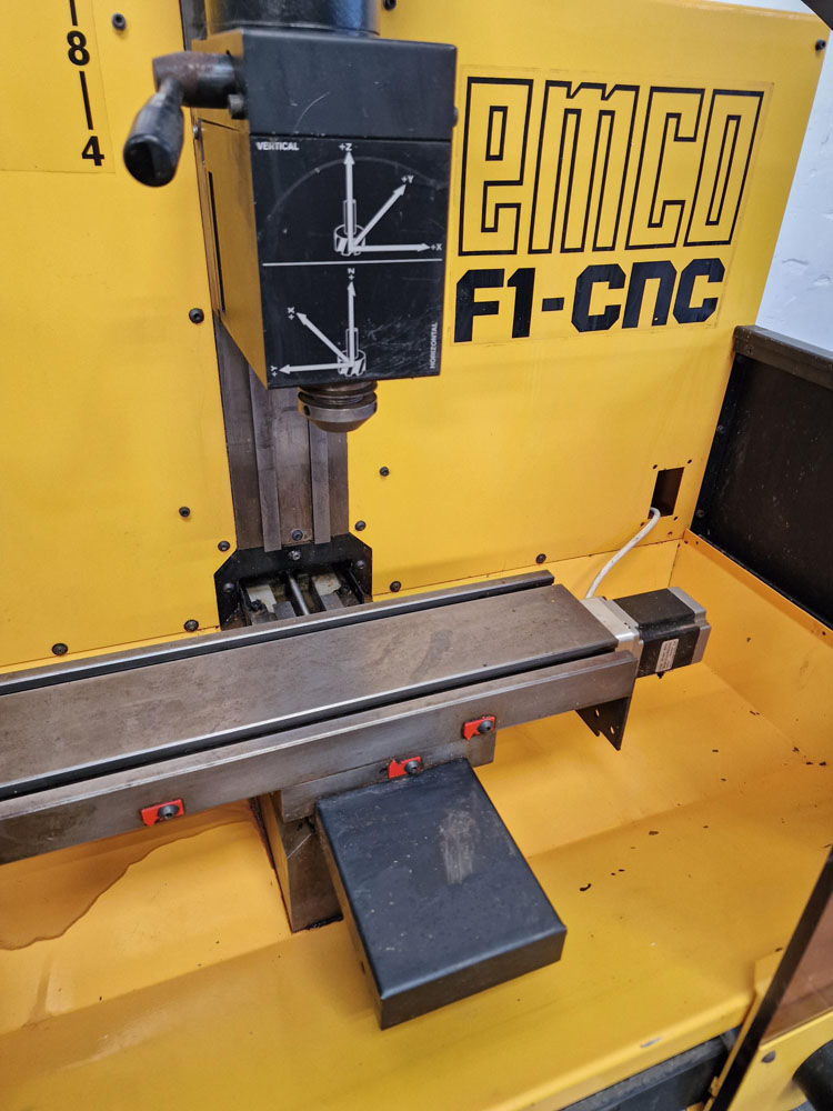 Used EMCO F1 CNC MILLING MACHINE