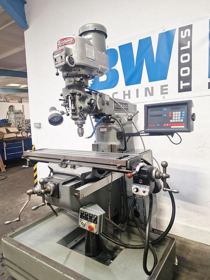 Used BRIDGEPORT SERIES 1 BR2J2 TURRET MILL