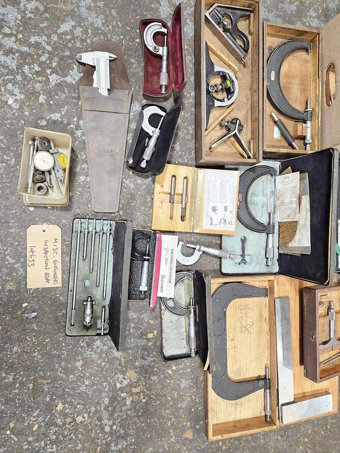 Used UNKNOWN MISCELLANEOUS ENGINEERS INSPECTION EQUIPMENT
